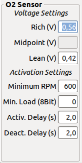 O2 Sensor Setup